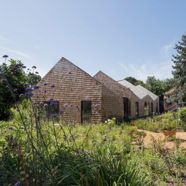 Shingle-covered house
