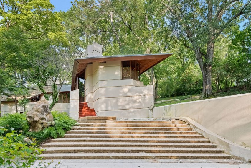 Frank Lloyd Wright house in Jackson