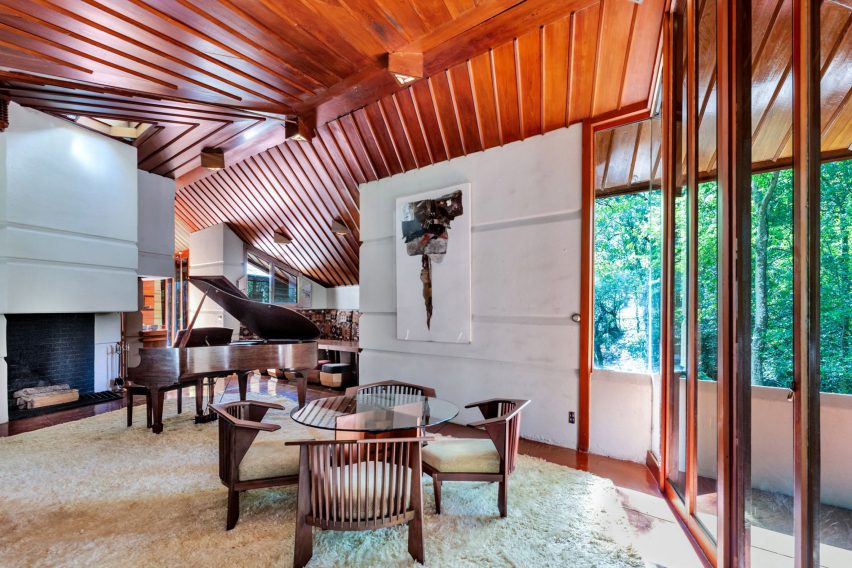 Frank Lloyd Wright house in Jackson