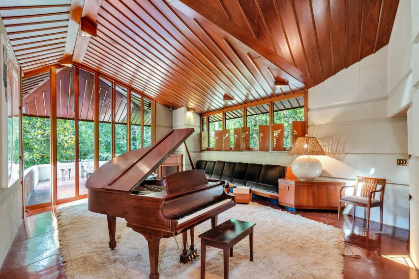 Frank Lloyd Wright house in Jackson