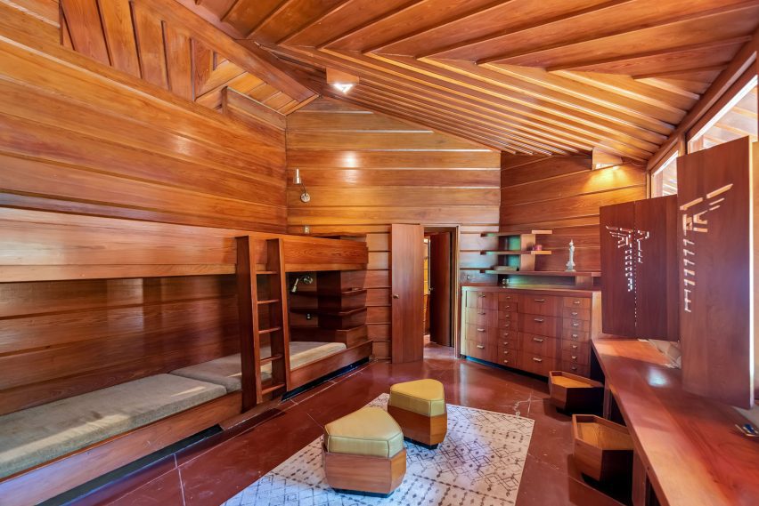 Frank Lloyd Wright house in Jackson