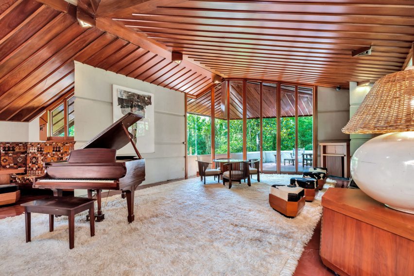 Frank Lloyd Wright house in Jackson