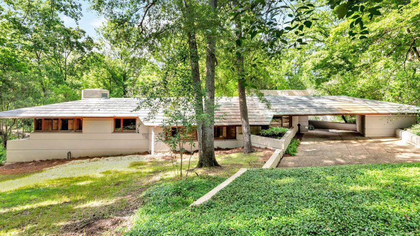 Frank Lloyd Wright house in Jackson