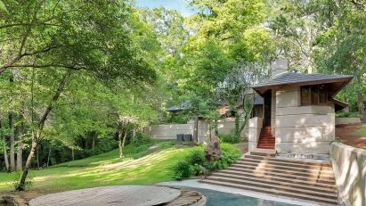Frank Lloyd Wright house in Jackson