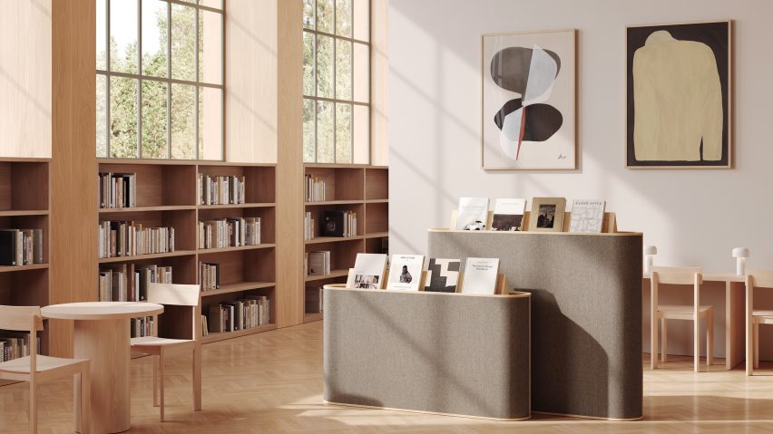 Giro acoustic room divider by Yonoh for Zilenzio