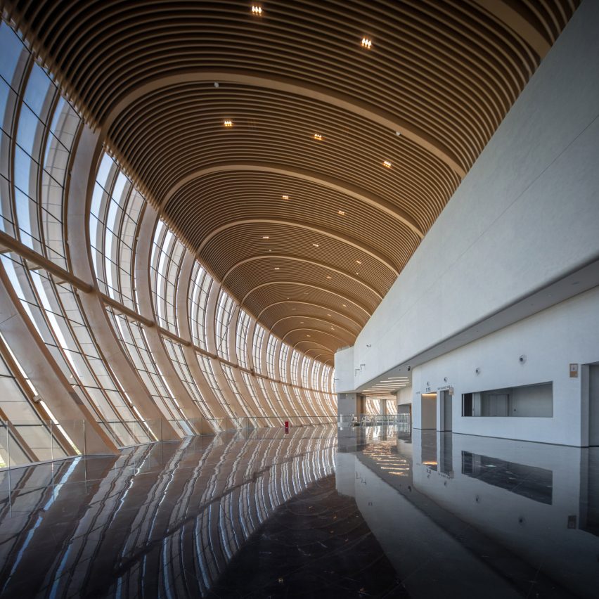 Greater Bay Area Sports Centre by Zaha Hadid Architects