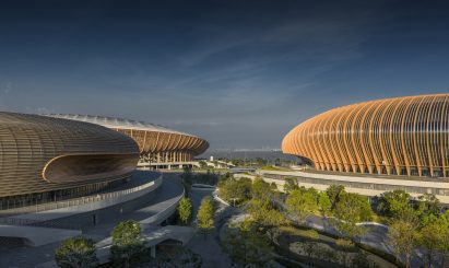Greater Bay Area Sports Centre by Zaha Hadid Architects