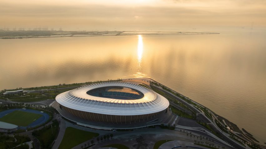 Greater Bay Area Sports Centre by Zaha Hadid Architects