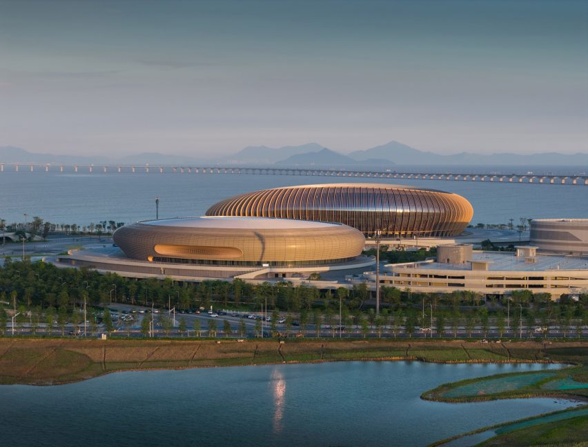 Greater Bay Area Sports Centre by Zaha Hadid Architects