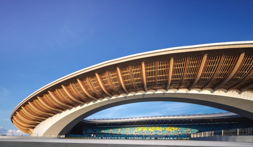 Stadium in China by Zaha Hadid Architects