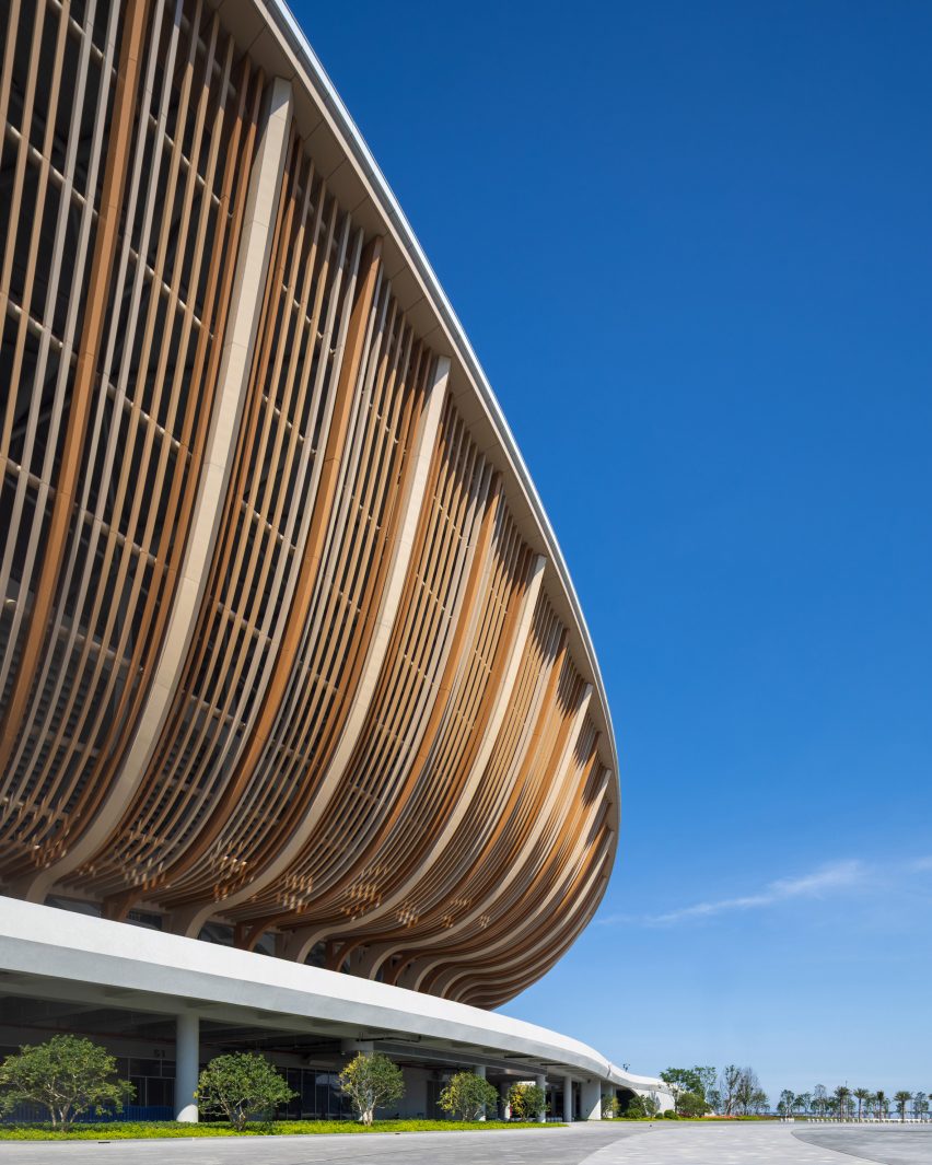 Greater Bay Area Sports Centre by Zaha Hadid Architects