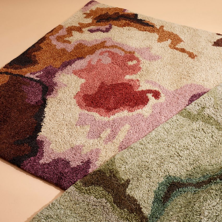 Grounded rugs by Plesner Patterns and InHouse Group