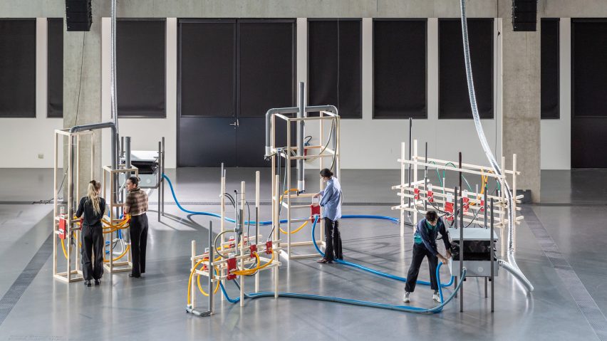 an interactive sound installation
