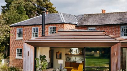 Jackson Design Studio adds copper extension to Hops House in West Sussex