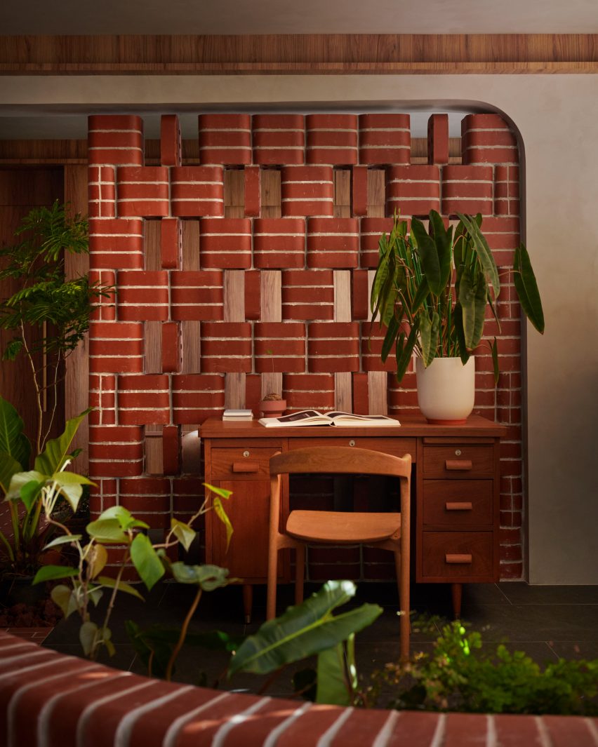 Interiors of In a Park, Singapore, designed by L Architects
