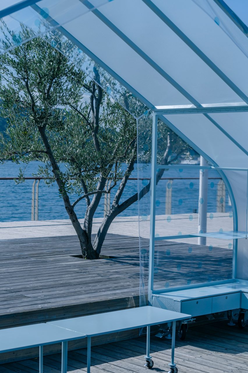 Kiosk Through Which The Landscape Passes at Hiroshima Architecture Exhibition 2025