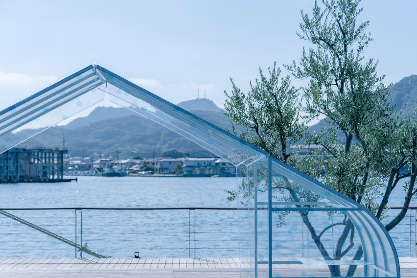 Kiosk Through Which The Landscape Passes at Hiroshima Architecture Exhibition 2025