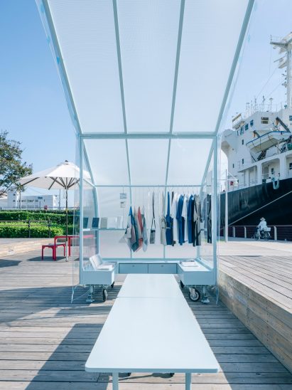 Kiosk Through Which The Landscape Passes at Hiroshima Architecture Exhibition 2025
