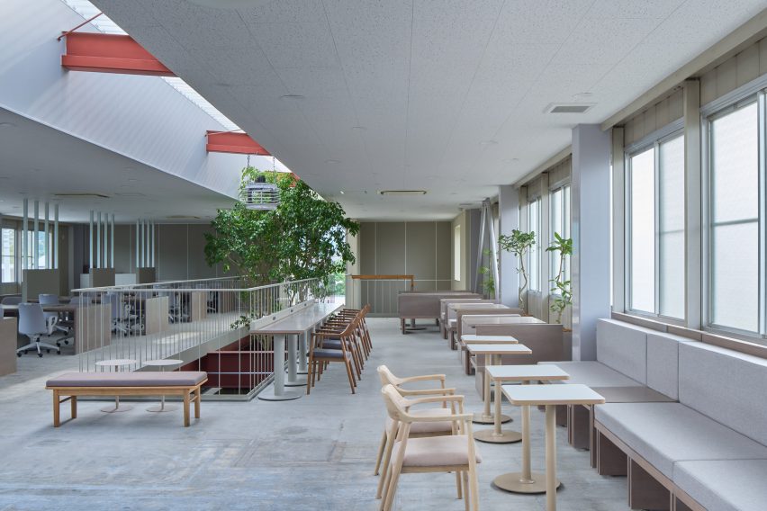 Second floor workspace office Japan