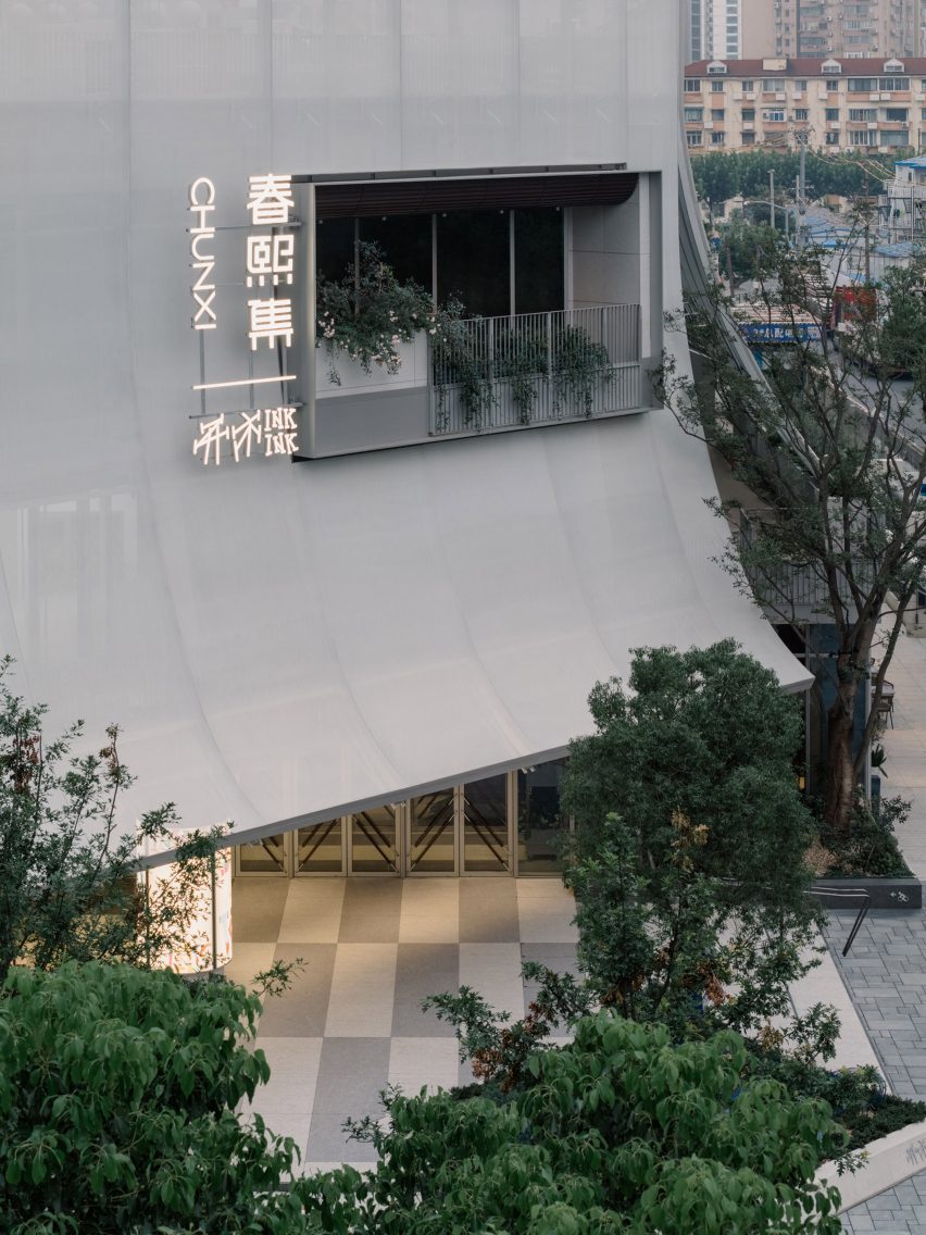 Ink Ink Market facade by Linehouse