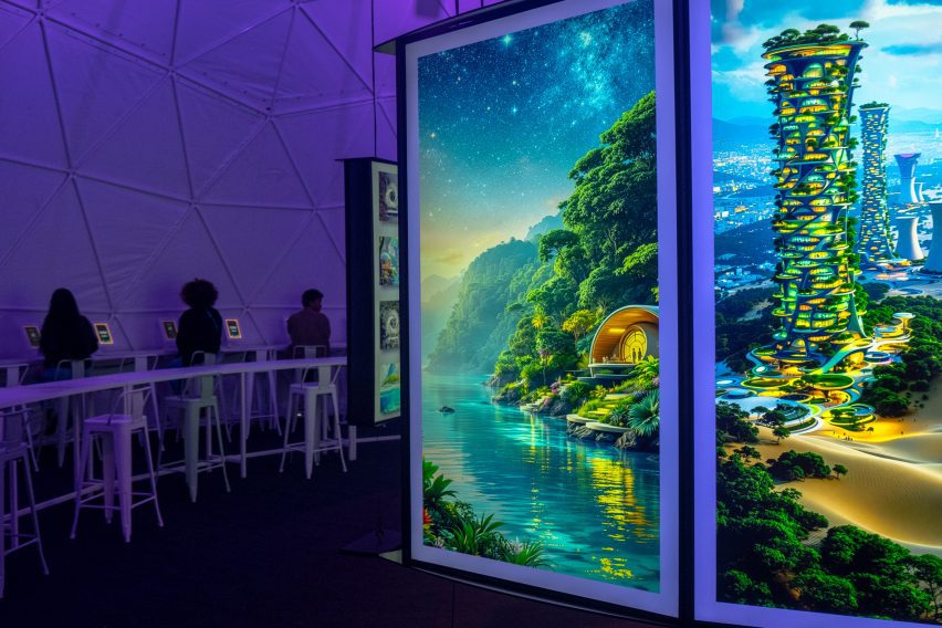 Lumisphere installation in Rio