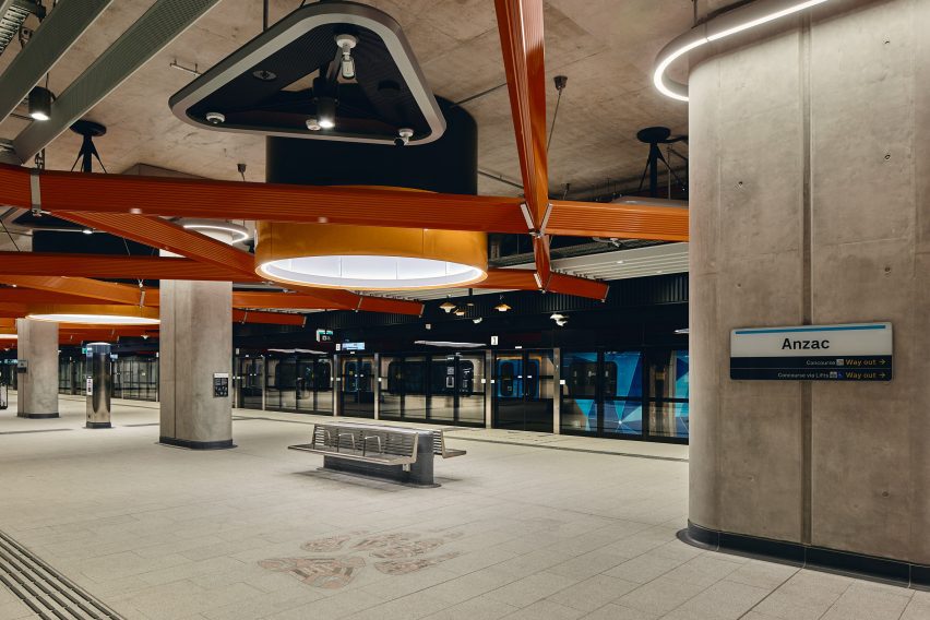Station at Melbourne Metro Tunnel by RSHP, Hassell and WW+P Architects