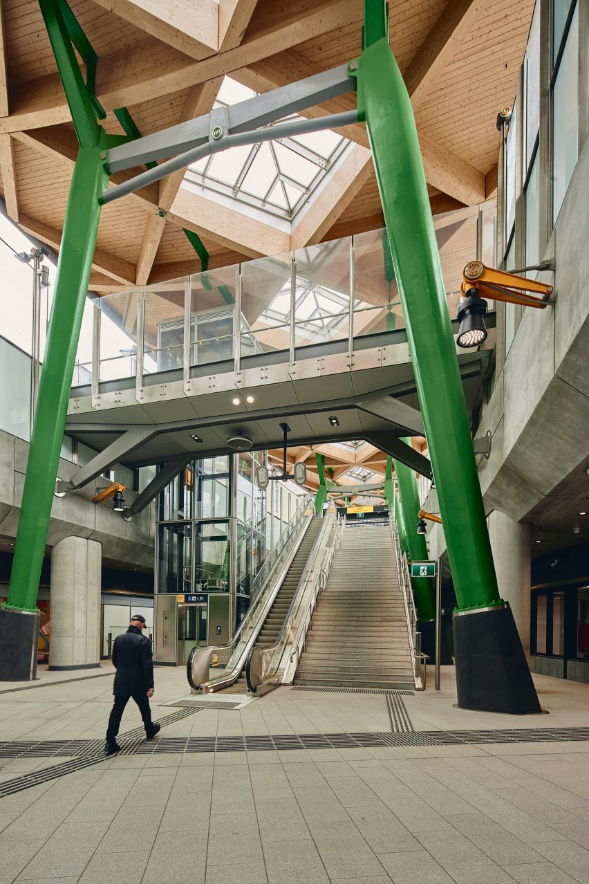 Station at Melbourne Metro Tunnel by RSHP, Hassell and WW+P Architects
