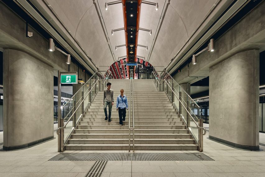 Station at Melbourne Metro Tunnel by RSHP, Hassell and WW+P Architects