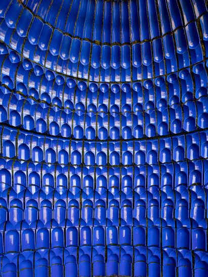 Ceramic tile pavilion