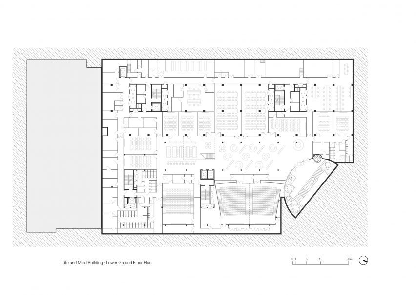 Plan of Life and Mind Building by NBBJ