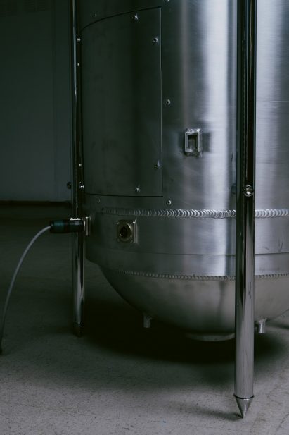 Close-up of metal cylinder