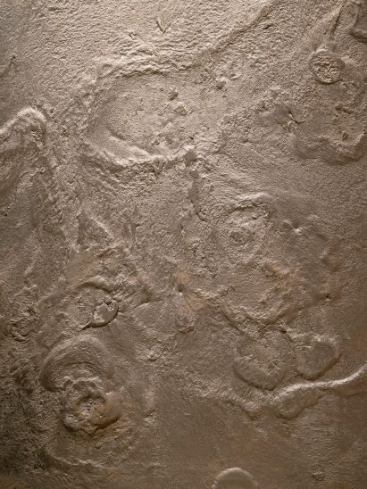 Raw, preserved walls