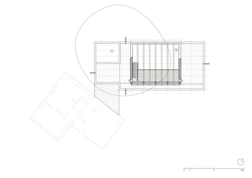 Plan of Medník House by Päivä Architekti