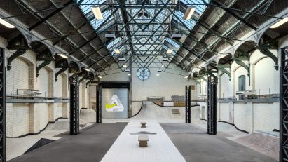 Nike and Palace Skateboards create transforming skatepark in Victoria public baths