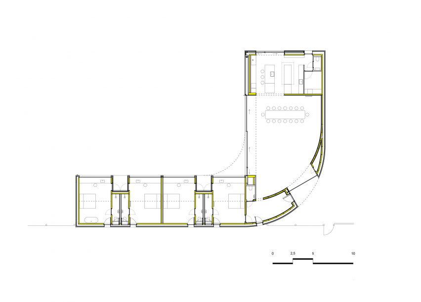 Plan of The Pāvilosta House by Made
