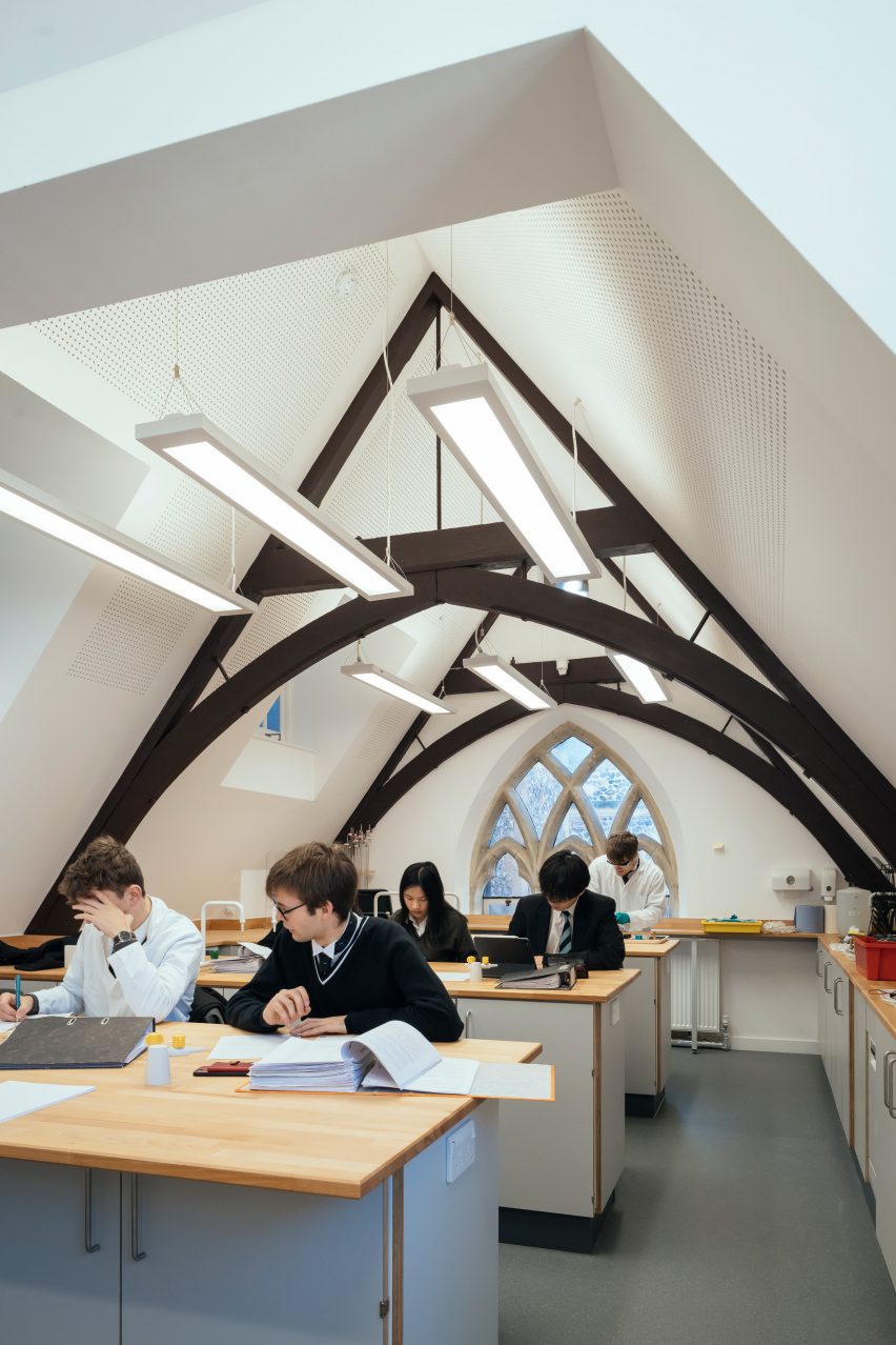 The Rausing Science Centre for The King's School in Canterbury by Walters & Cohen