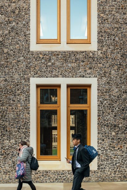 Flint facade