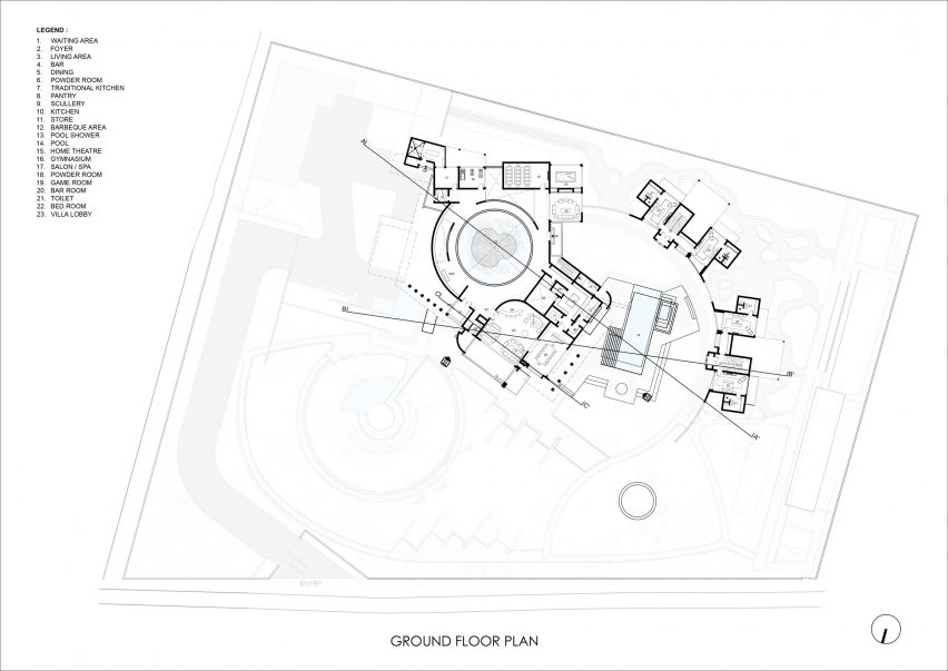 Plan of The Sanctum by Renesa