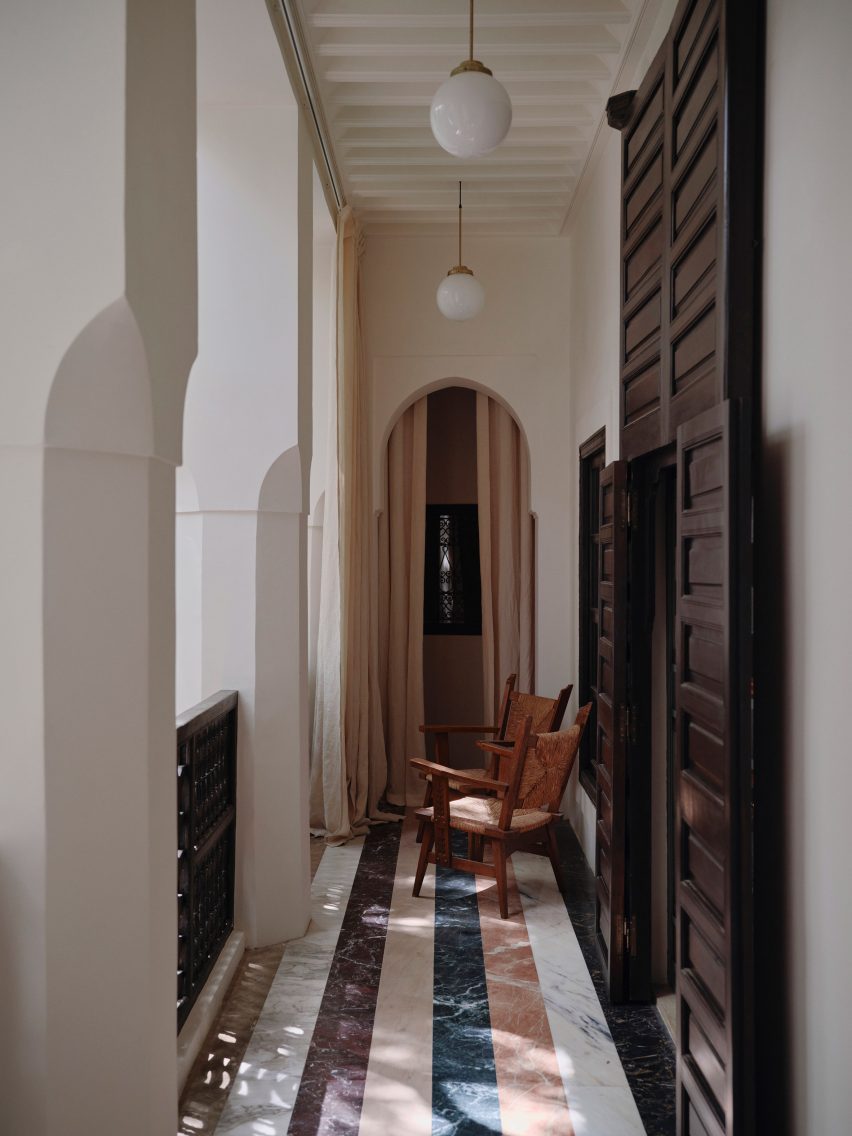 Rosemary riad hotel in Marrakech designed by LRNCE