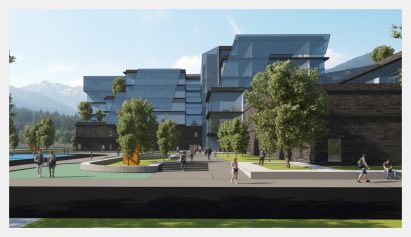 Render of a building