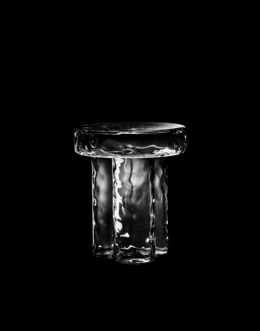 Soda Iced table by Yiannis Ghikas for Miniforms