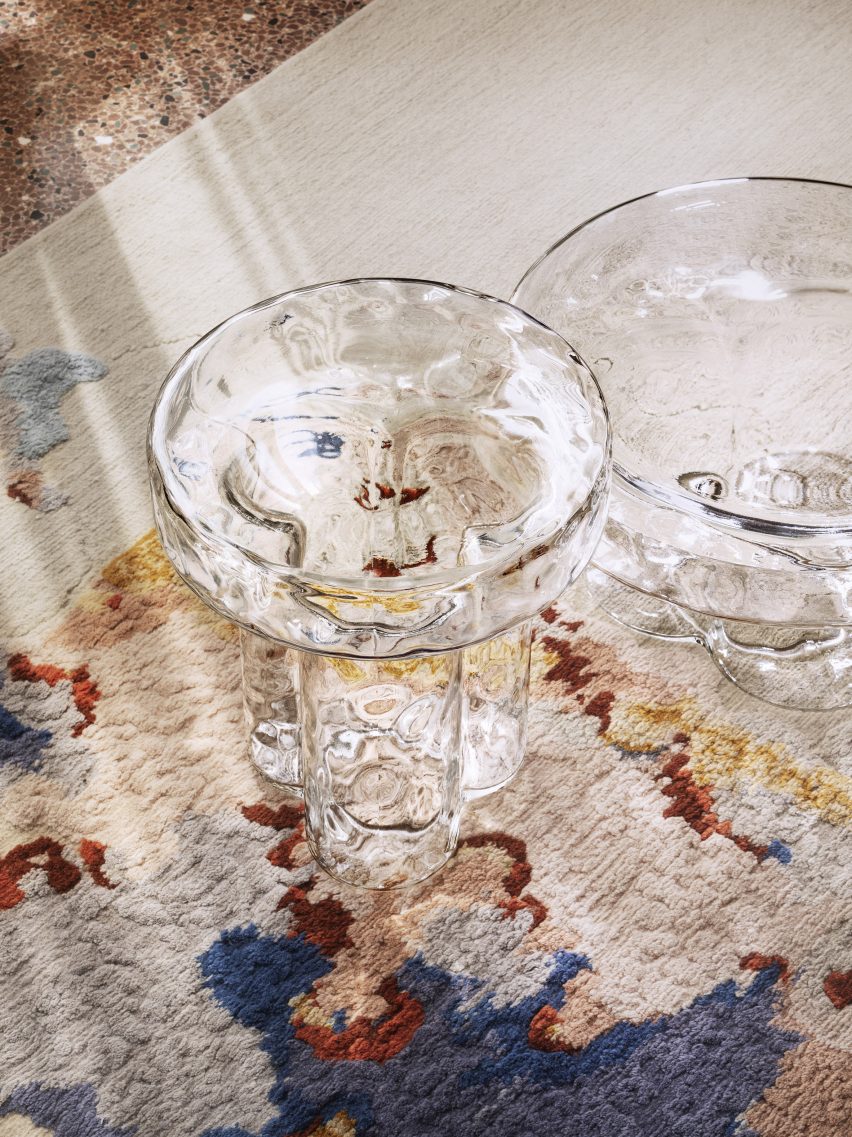 Soda Iced table by Yiannis Ghikas for Miniforms