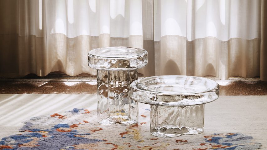 Soda Iced table by Yiannis Ghikas for Miniforms