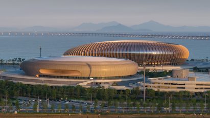 Greater Bay Area Sports Centre by Zaha Hadid Architects