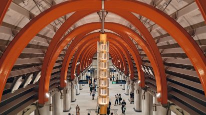 Station at Melbourne Metro Tunnel by RSHP, Hassell and WW+P Architects