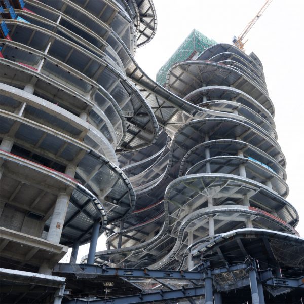 Yidan Center by Zaha Hadid Architects under construction in Shenzhen