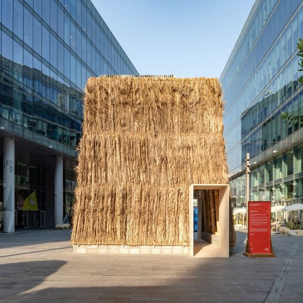 Courtyard pavilion at Dubai Design Week