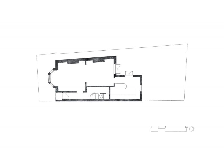 Ground floor plan before renovation
