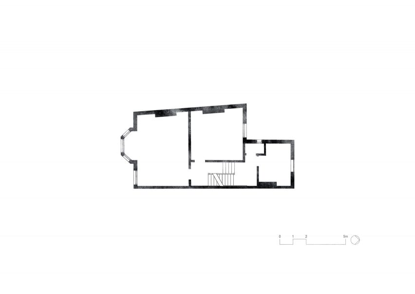 First floor plan before renovation