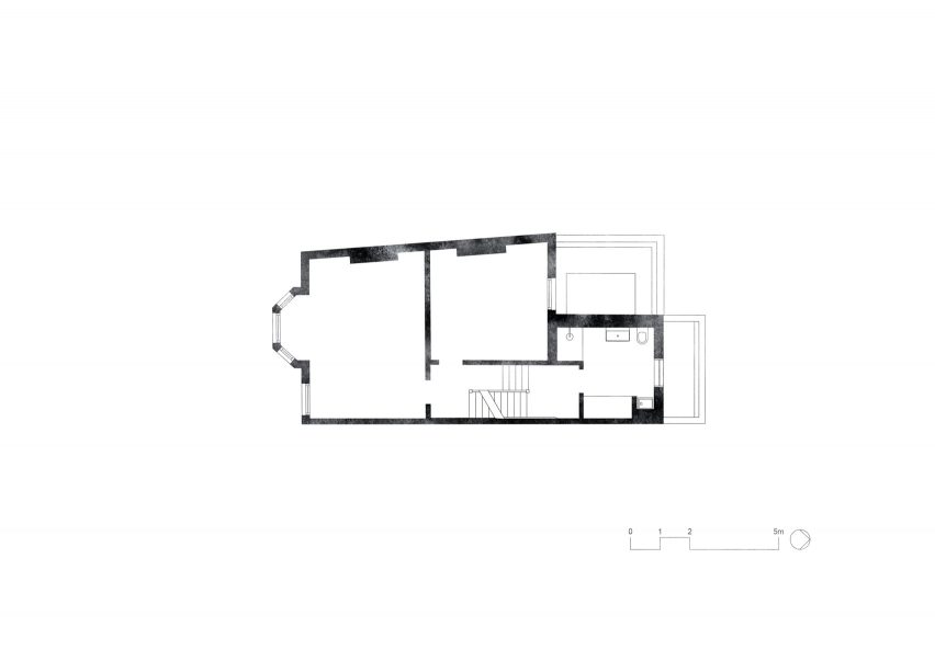 First floor plan after renovation